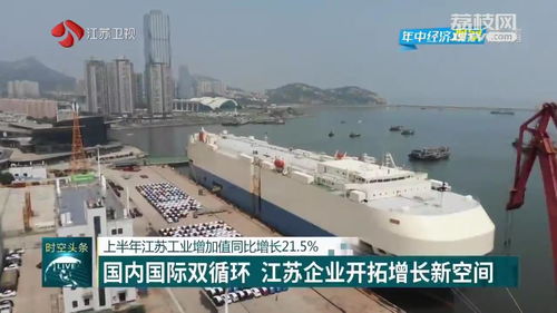 上半年江蘇工業(yè)增加值同比增長21.5
