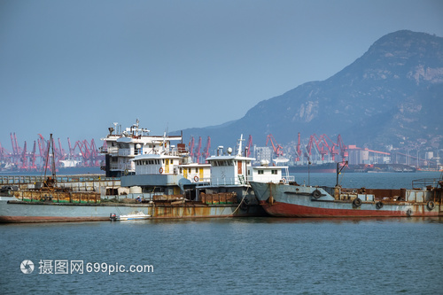 江蘇省連云港連島港口風(fēng)光